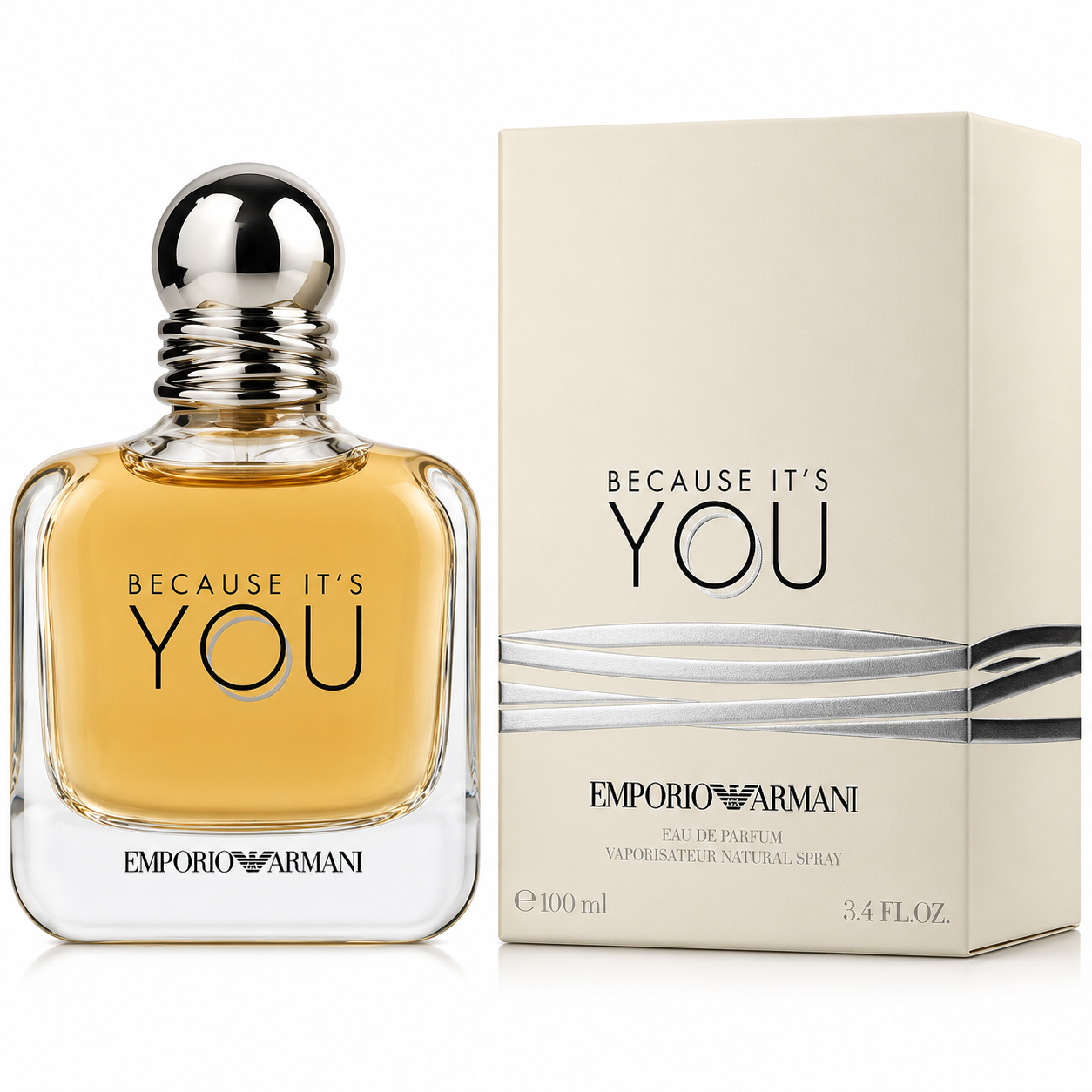Because It's You By Giorgio Armani For Women 3.4 oz EDP Spray