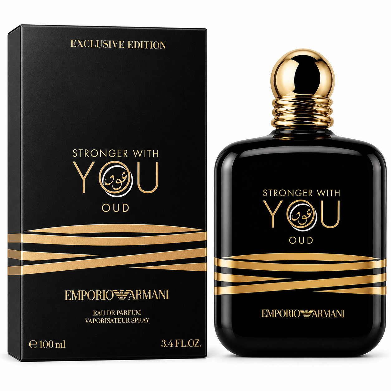 Emporio Armani Stronger With You Oud 3.4oz EDP Exclusive Edition