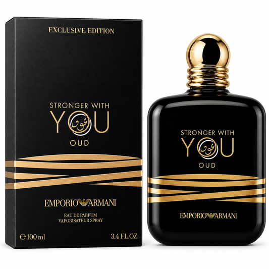 Emporio Armani Stronger With You Oud 3.4oz EDP Exclusive Edition